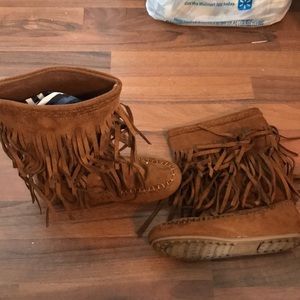 👧🏻 Rampage Girls Boot/ Moccasins. Sz 3.